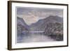 Snowdon Llanberis Lake-Robert Fowler-Framed Art Print