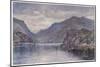 Snowdon Llanberis Lake-Robert Fowler-Mounted Art Print