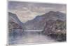 Snowdon Llanberis Lake-Robert Fowler-Mounted Art Print