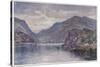 Snowdon Llanberis Lake-Robert Fowler-Stretched Canvas