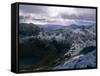 Snowdon Mountain and Surrounding Ridges, Snowdonia National Park, Gwynedd, Wales, UK, Europe-Duncan Maxwell-Framed Stretched Canvas