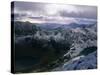 Snowdon Mountain and Surrounding Ridges, Snowdonia National Park, Gwynedd, Wales, UK, Europe-Duncan Maxwell-Stretched Canvas