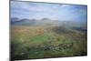 Snowdonia National Park Aerial View-Adrian Warren-Mounted Photographic Print