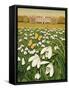 Snowdrop Day, Hatfield House, 1999-Frances Broomfield-Framed Stretched Canvas