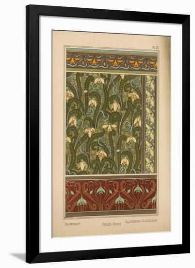 Snowdrop-null-Framed Giclee Print