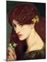 Snowdrops, 1873-Dante Gabriel Rossetti-Mounted Giclee Print