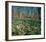 Snowdrops Flowering In Forest-null-Framed Art Print