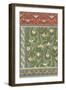 Snowdrops Wallpaper, Chromo-Lithograph, England, London, 1897-Eugene Grasset-Framed Giclee Print