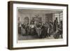 Snowed Up, a New Year's Eve Incident in the Old Coaching Days-Charles Green-Framed Giclee Print