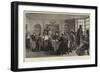 Snowed Up, a New Year's Eve Incident in the Old Coaching Days-Charles Green-Framed Giclee Print