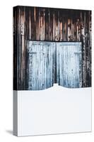 Snowfall Door-Mikael Svensson-Stretched Canvas