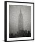 Snowfall in New York City-Christopher C Collins-Framed Photographic Print