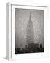 Snowfall in New York City-Christopher C Collins-Framed Photographic Print