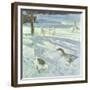 Snowfeeders, 1999-Timothy Easton-Framed Giclee Print