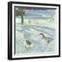 Snowfeeders, 1999-Timothy Easton-Framed Giclee Print