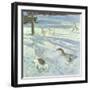 Snowfeeders, 1999-Timothy Easton-Framed Giclee Print