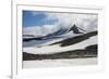 Snowfield Below Mutnovsky Volcano, Kamchatka, Russia, Eurasia-Michael-Framed Photographic Print