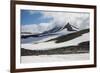 Snowfield Below Mutnovsky Volcano, Kamchatka, Russia, Eurasia-Michael-Framed Photographic Print