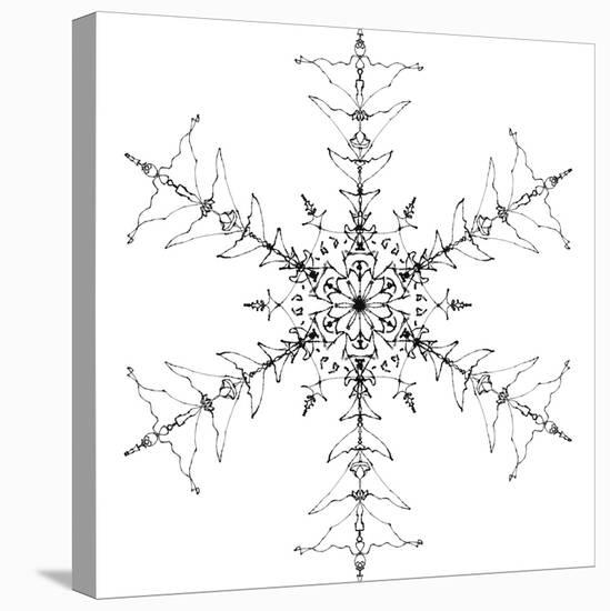 Snowflake 10-RUNA-Stretched Canvas