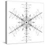 Snowflake 10-RUNA-Stretched Canvas