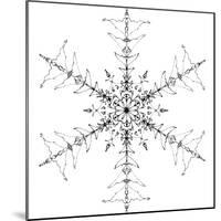 Snowflake 10-RUNA-Mounted Giclee Print