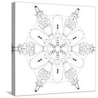 Snowflake 12-RUNA-Stretched Canvas