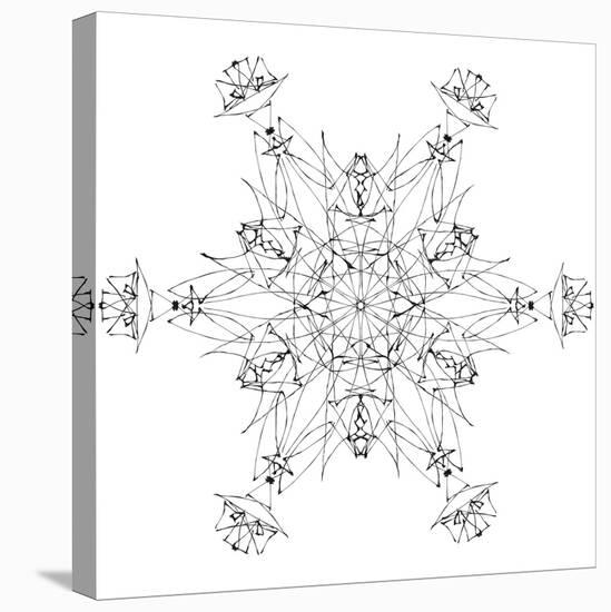 Snowflake 14-RUNA-Stretched Canvas