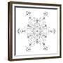 Snowflake 14-RUNA-Framed Giclee Print