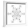 Snowflake 14-RUNA-Framed Giclee Print