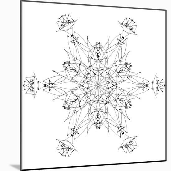 Snowflake 14-RUNA-Mounted Giclee Print