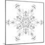 Snowflake 14-RUNA-Mounted Giclee Print