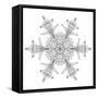 Snowflake 16-RUNA-Framed Stretched Canvas