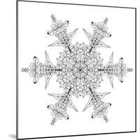 Snowflake 16-RUNA-Mounted Giclee Print