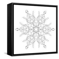 Snowflake 17-RUNA-Framed Stretched Canvas