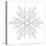 Snowflake 17-RUNA-Stretched Canvas