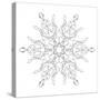 Snowflake 17-RUNA-Stretched Canvas