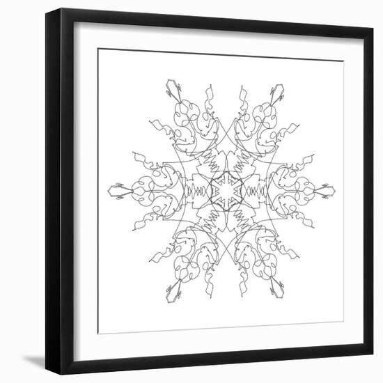 Snowflake 17-RUNA-Framed Giclee Print