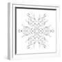 Snowflake 17-RUNA-Framed Giclee Print