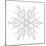 Snowflake 17-RUNA-Mounted Giclee Print