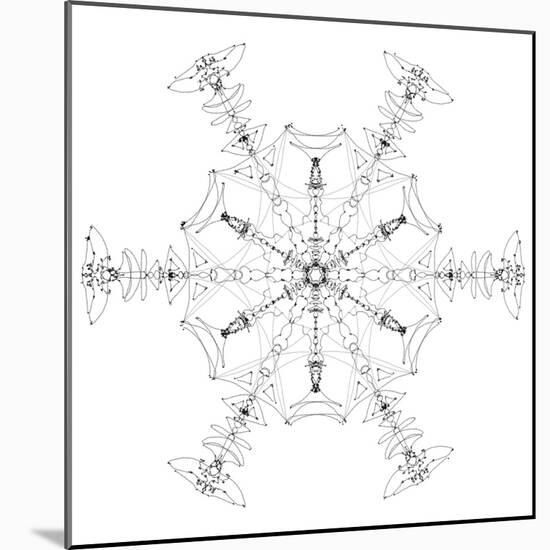 Snowflake 18-RUNA-Mounted Giclee Print