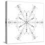 Snowflake 18-RUNA-Stretched Canvas