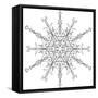 Snowflake 20-RUNA-Framed Stretched Canvas