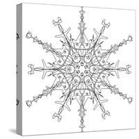 Snowflake 20-RUNA-Stretched Canvas