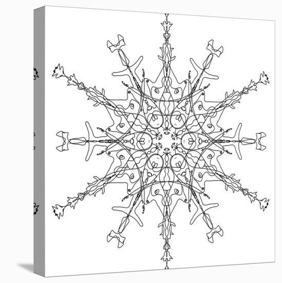 Snowflake 20-RUNA-Stretched Canvas