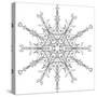 Snowflake 20-RUNA-Stretched Canvas