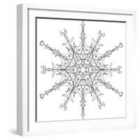 Snowflake 20-RUNA-Framed Giclee Print