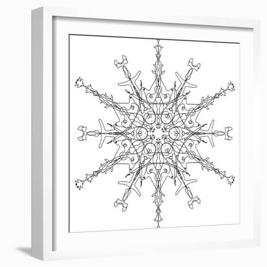 Snowflake 20-RUNA-Framed Giclee Print