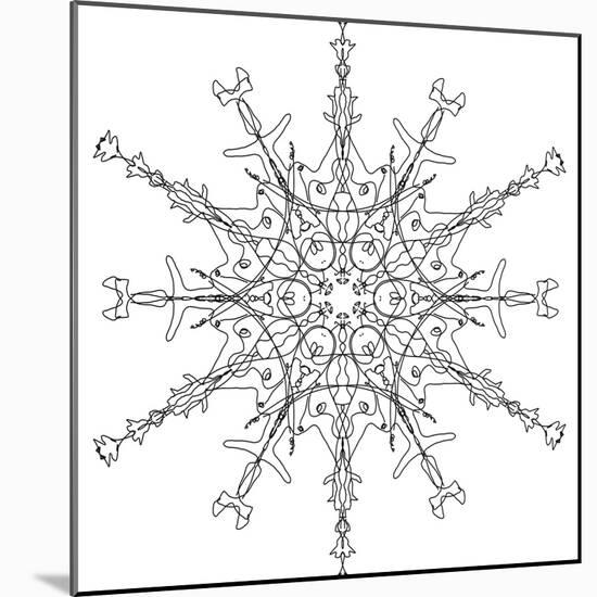 Snowflake 20-RUNA-Mounted Giclee Print