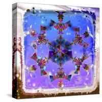 Snowflake 22  Coloring A-RUNA-Stretched Canvas