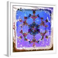 Snowflake 22  Coloring A-RUNA-Framed Giclee Print